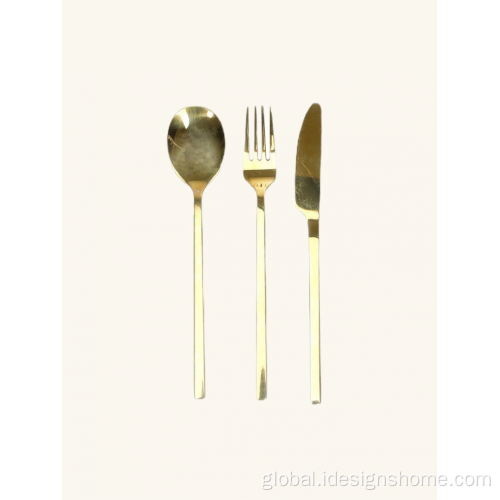  Dish Gold Cutlery Stainless steel Set Manufactory